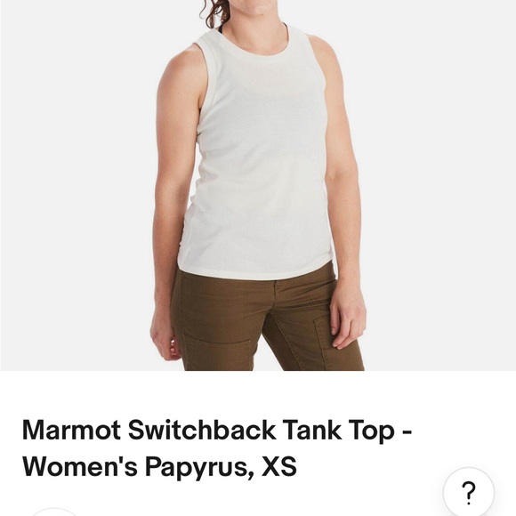 Marmot Switchback Tank - Women's, Papyrus, medium - Picture 1 of 14